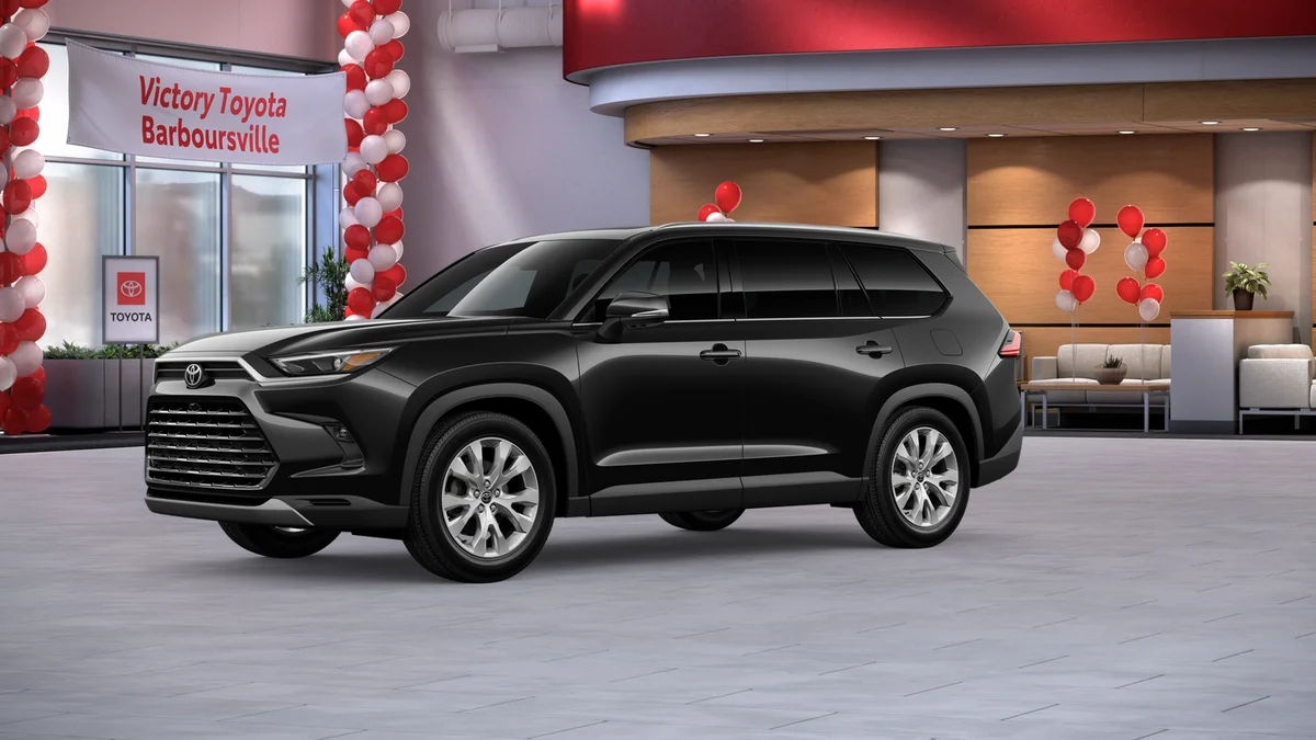 New 2026 Midnight Black Metallic Toyota Hybrid Limited image 2