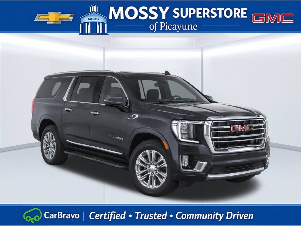 Certified Used 2024 Titanium Rush Metallic GMC SLT image 3