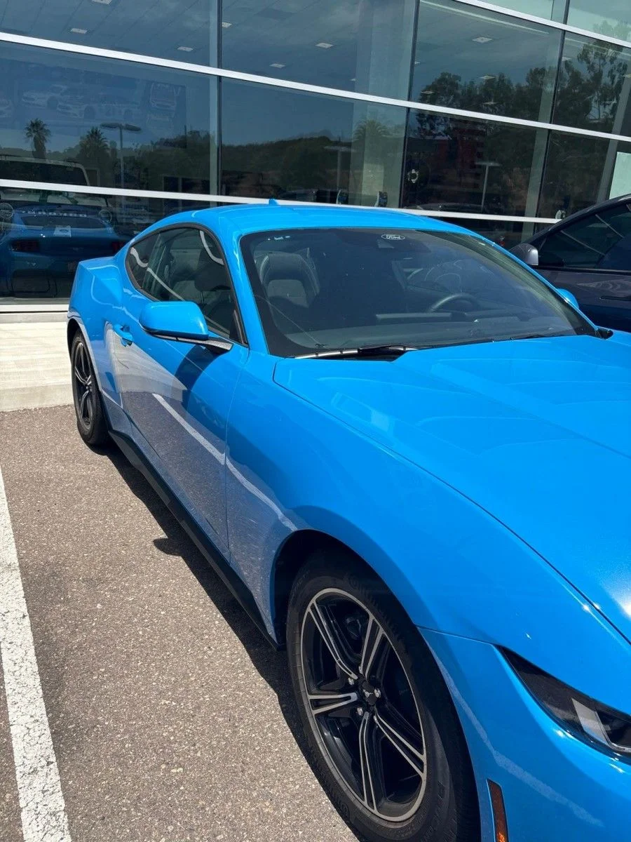 Used 2025 Grabber Blue Ford EcoBoost image 5