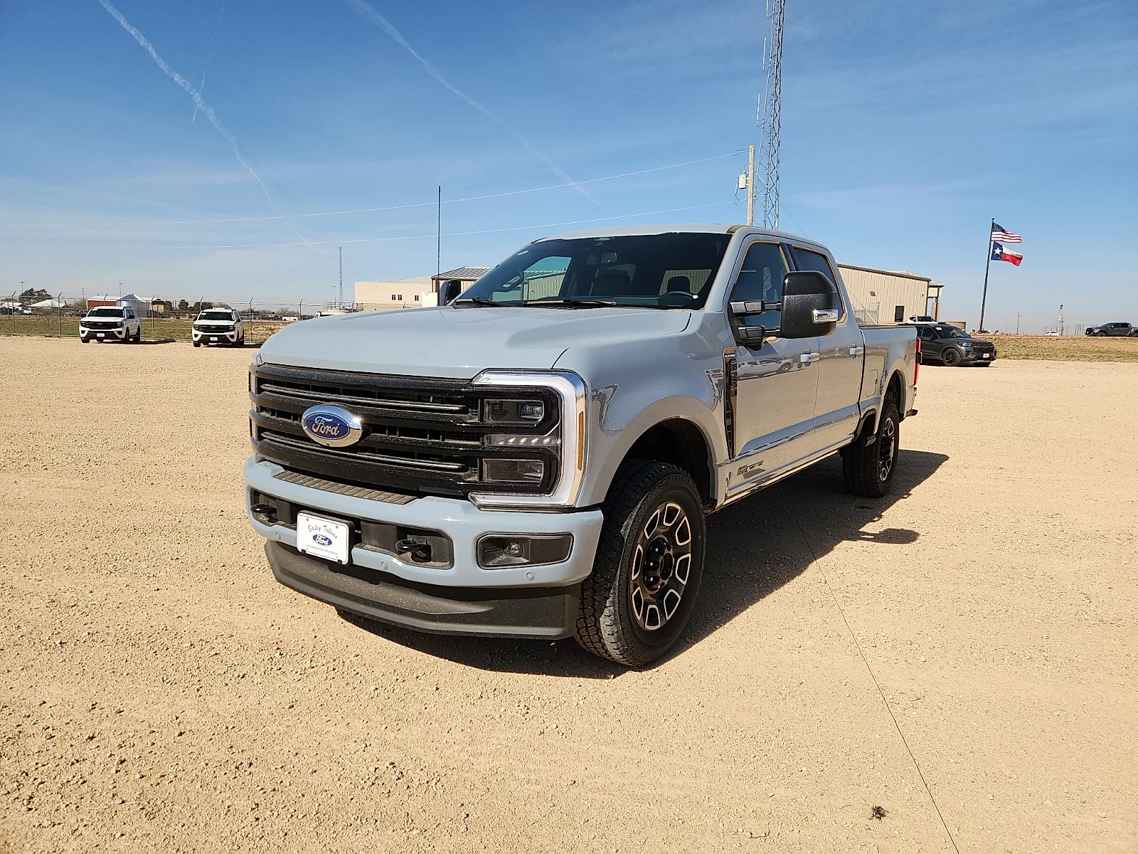 New 2026 Glacier Gray Metallic Tri-Coat Ford F-250® Platinum® image 3
