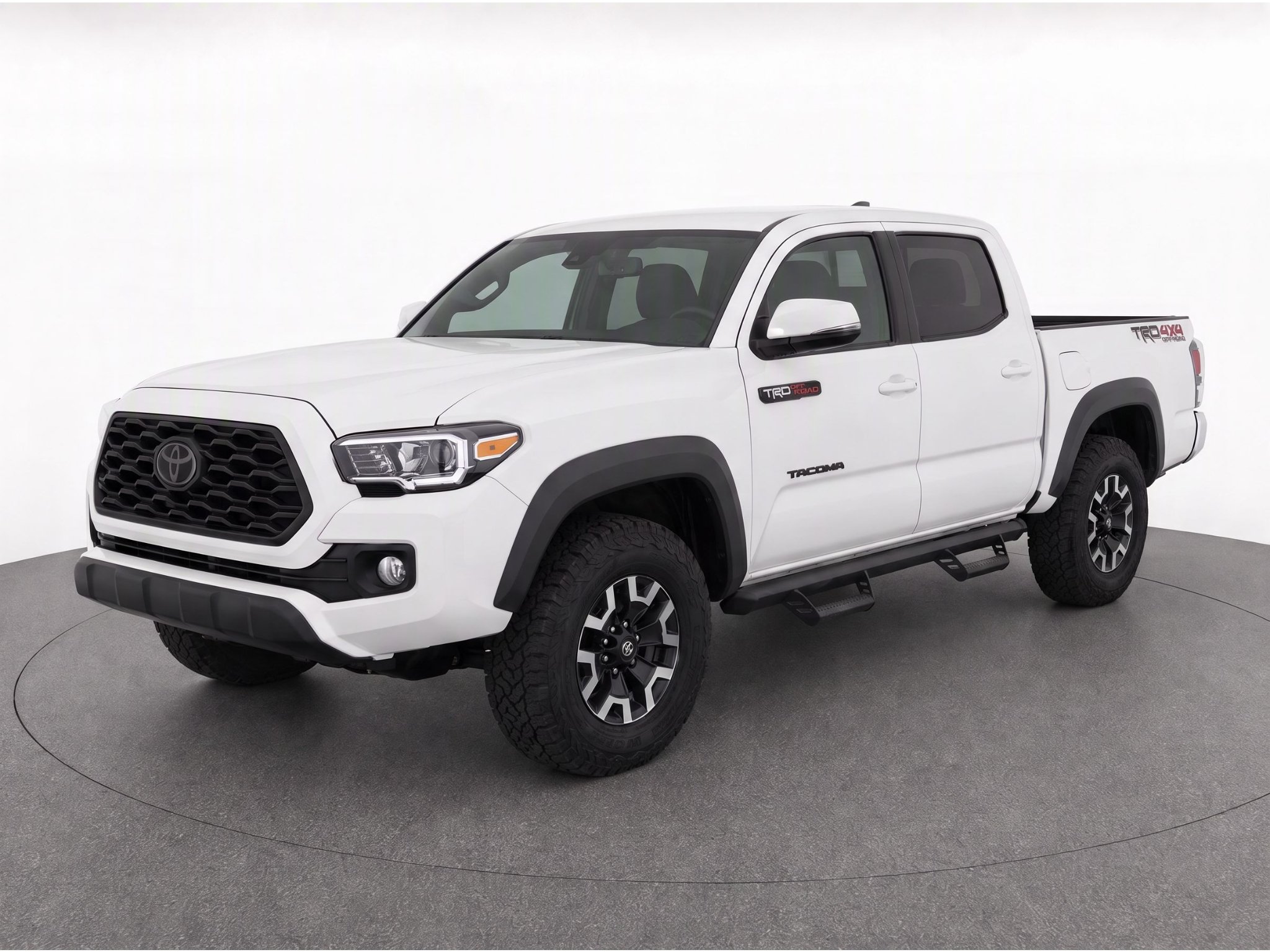 Used 2022 white Toyota TRD Off Road image 1