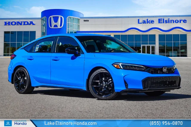 New 2026 Boost Blue Pearl Honda FWD Sport image 1