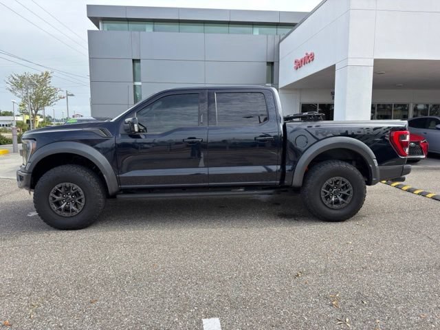 Used 2021 Antimatter Blue Metallic Ford Raptor image 16