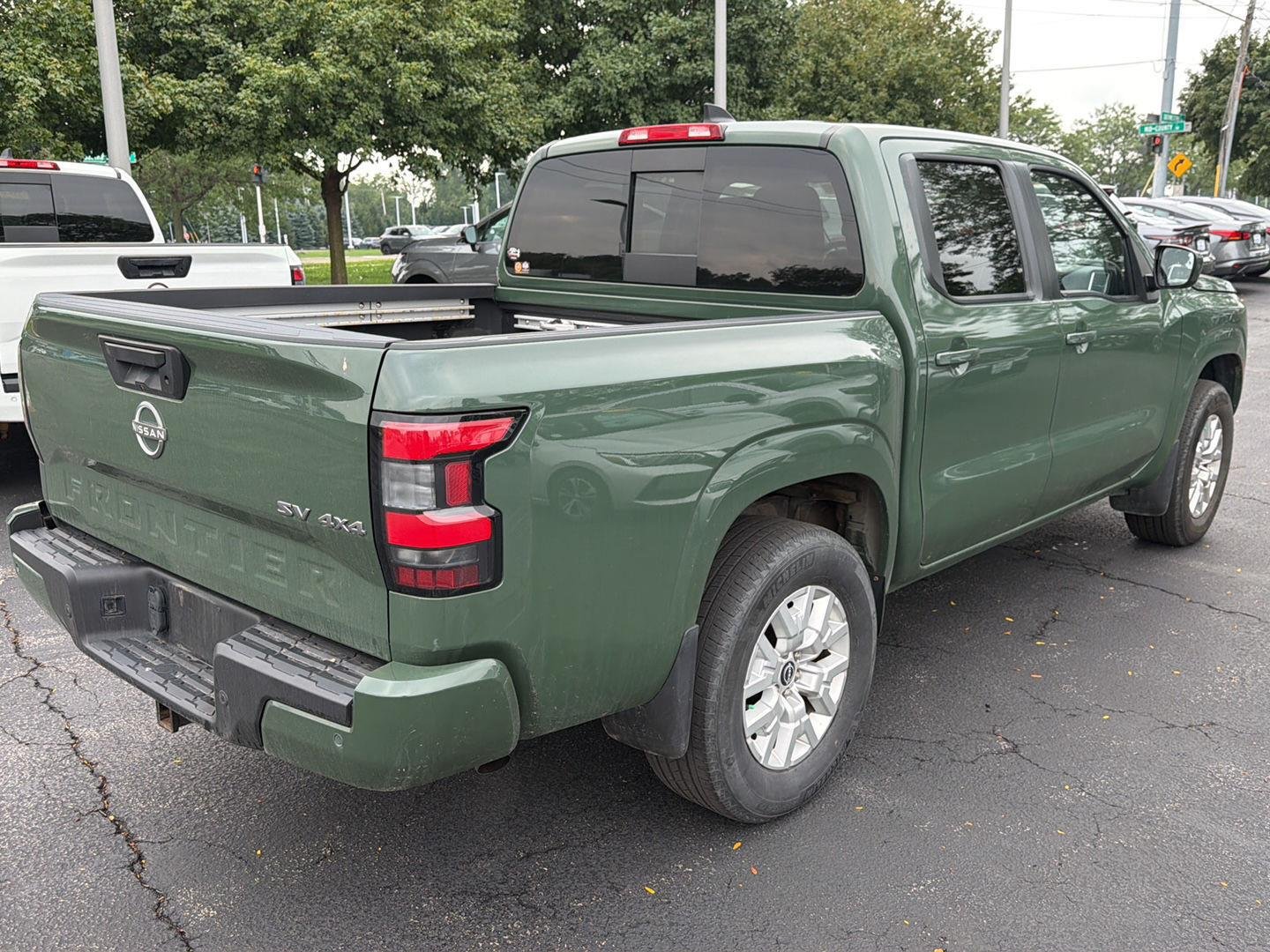 Used 2023 Tactical Green Metallic Nissan SV image 4