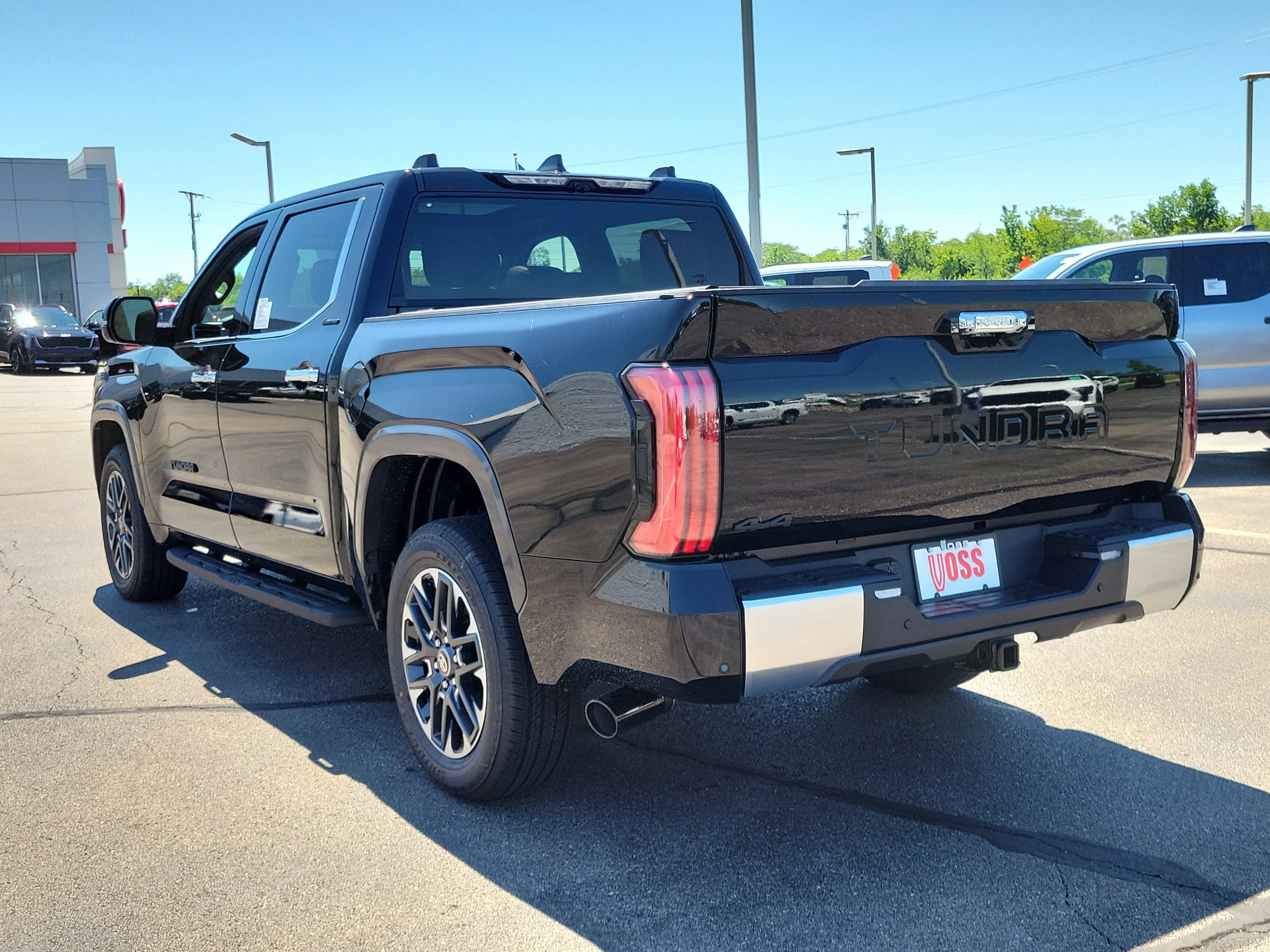 New 2026 Midnight Black Metallic Toyota Limited CrewMax 5.5