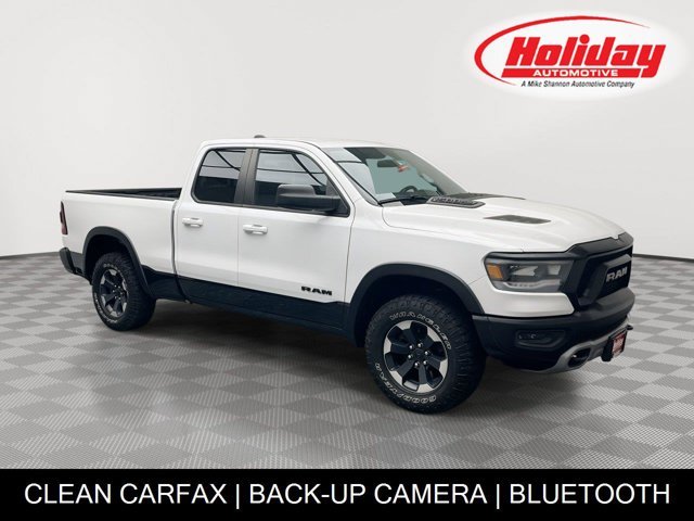Used 2020 Bright White Clearcoat Ram Rebel image 1