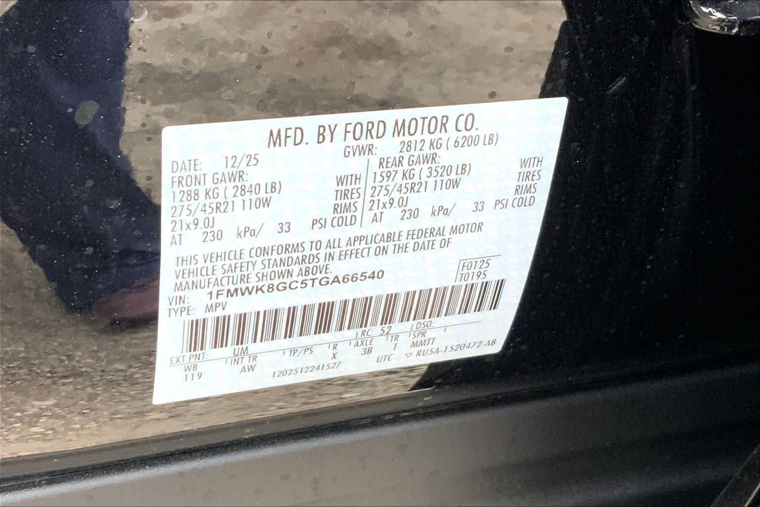 New 2026 Agate Black Metallic Ford ST image 18