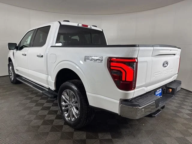 New 2026 Star White Metallic Tri-Coat Ford Lariat image 6
