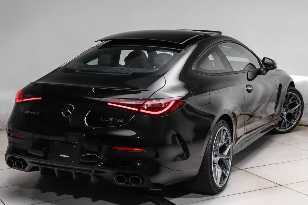 New 2026 Obsidian Black Metallic Mercedes-Benz AMG® CLE 53 4MATIC+ Coupe image 19