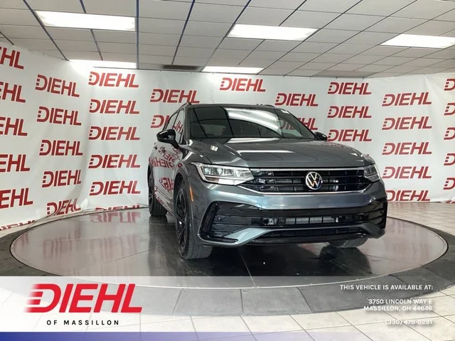 2023 Volkswagen Tiguan 2.0T SE R-Line Black