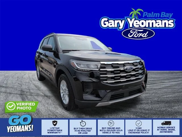 New 2026 Agate Black Metallic Ford Active image 1