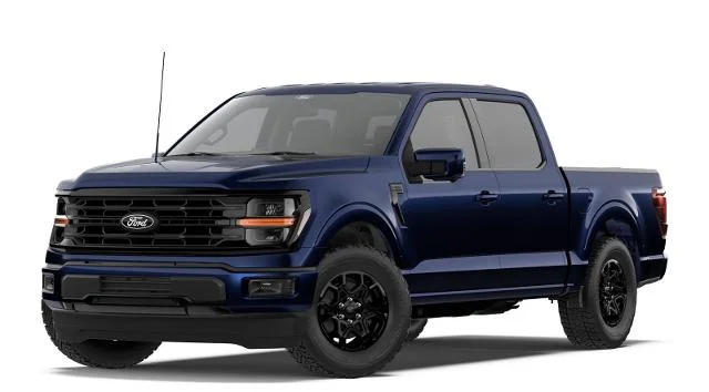 New 2026 Antimatter Blue Metallic Ford XLT image 9