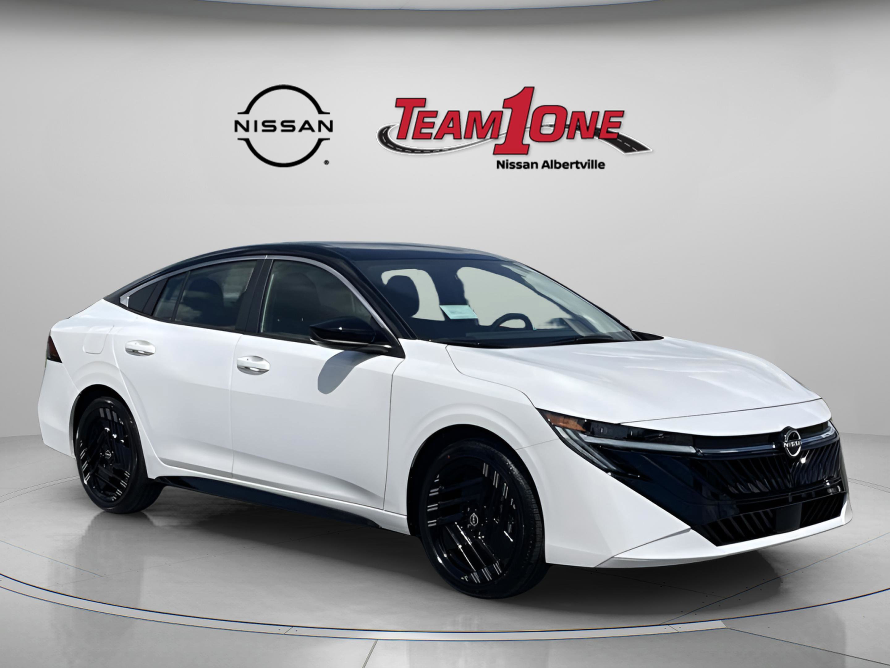 New 2026 Aspen White TriCoat / Super Black Two-tone Nissan SR image 1