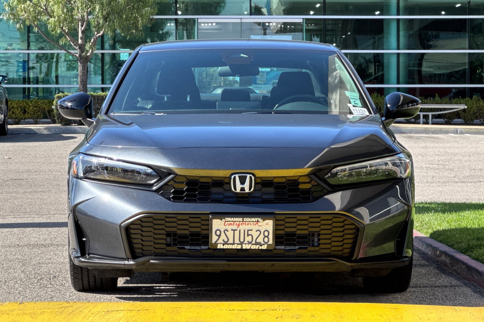 Certified Used 2025 Meteorite Gray Metallic Honda 4D SPORT image 9