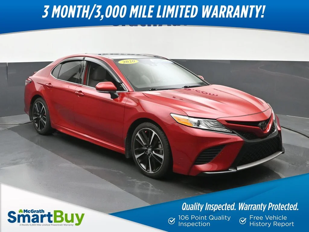 Used 2020 Red Toyota XSE image 1