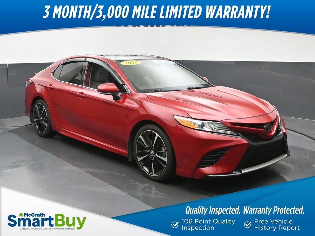Used 2020 Red Toyota XSE image 1