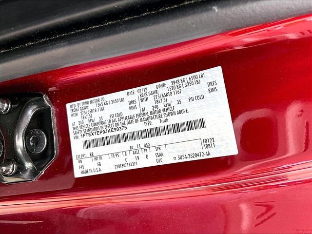 Used 2018 Red Ford XLT image 9