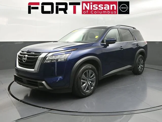 Used 2025 Blue Nissan SV image 1