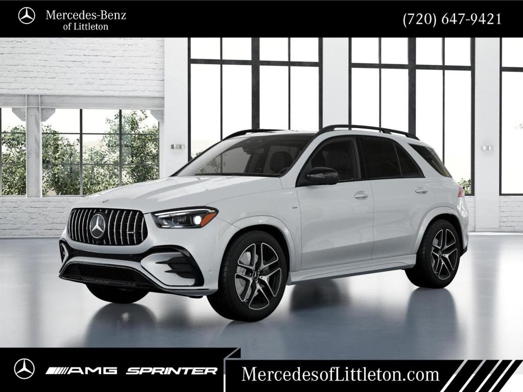 New 2026 MANUFAKTUR Moonlight White Metallic Mercedes-Benz GLE 53 AMG® image 39