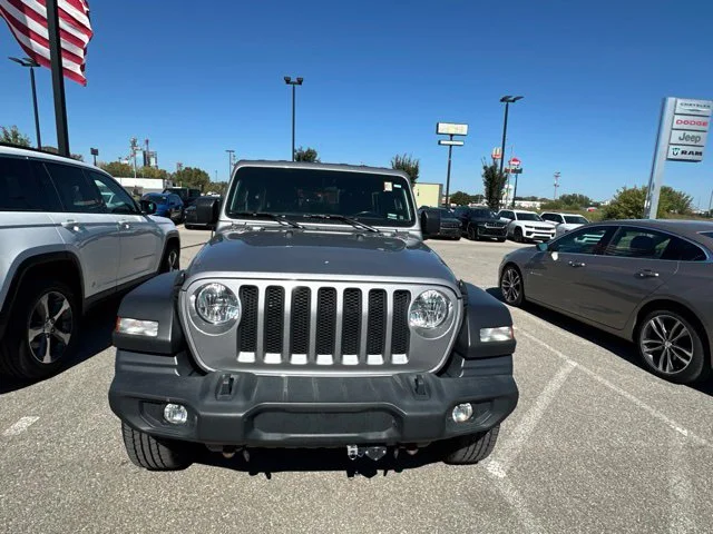 Certified Used 2021 Silver Jeep Unlimited Sport S image 5