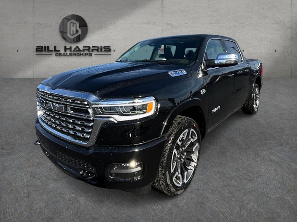 New 2026 Diamond Black Crystal Pearlcoat RAM Limited image 1