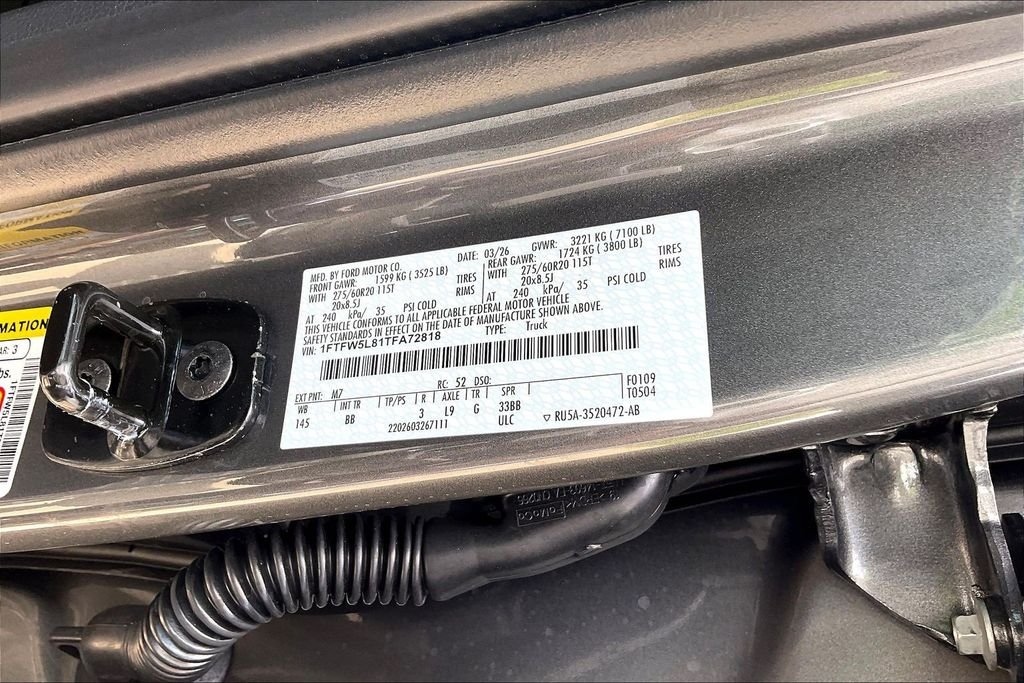 New 2026 Ford F-150 Lariat 4D SuperCrew