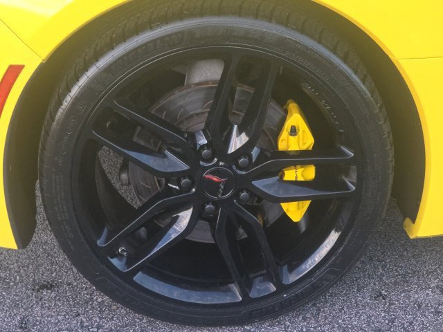 Used 2016 CORVETTE RACING YELLOW TINTCOAT Chevrolet Z51 2LT image 11
