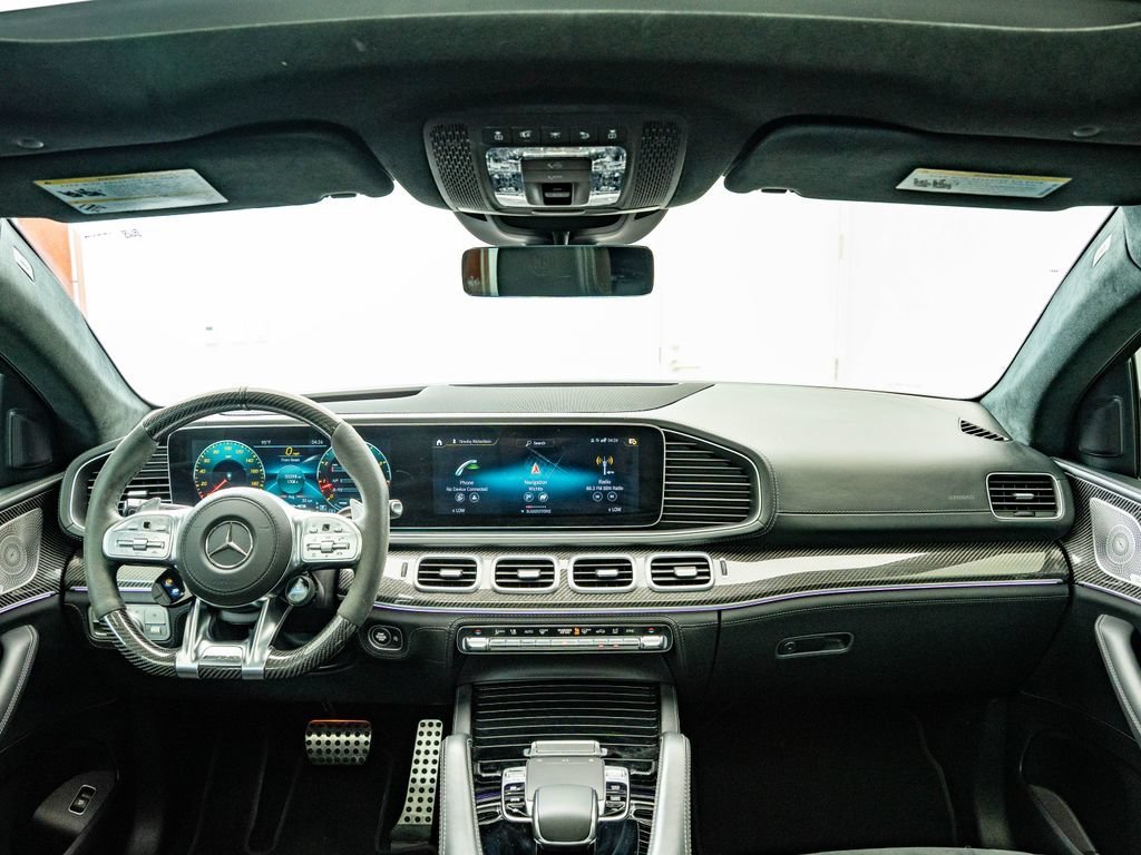 Used 2021 Designo Cardinal Red Metallic Mercedes-Benz GLE 63 S AMG® image 4