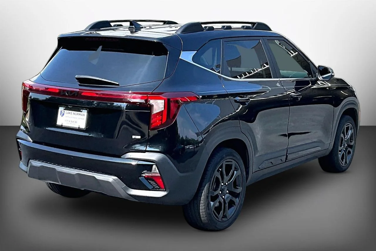 Certified Used 2025 Black Kia X-Line image 8