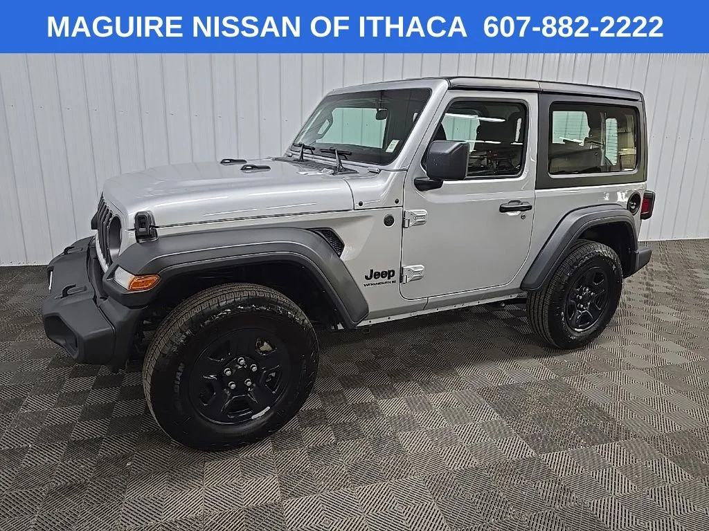Used 2024 Silver Jeep Sport image 6