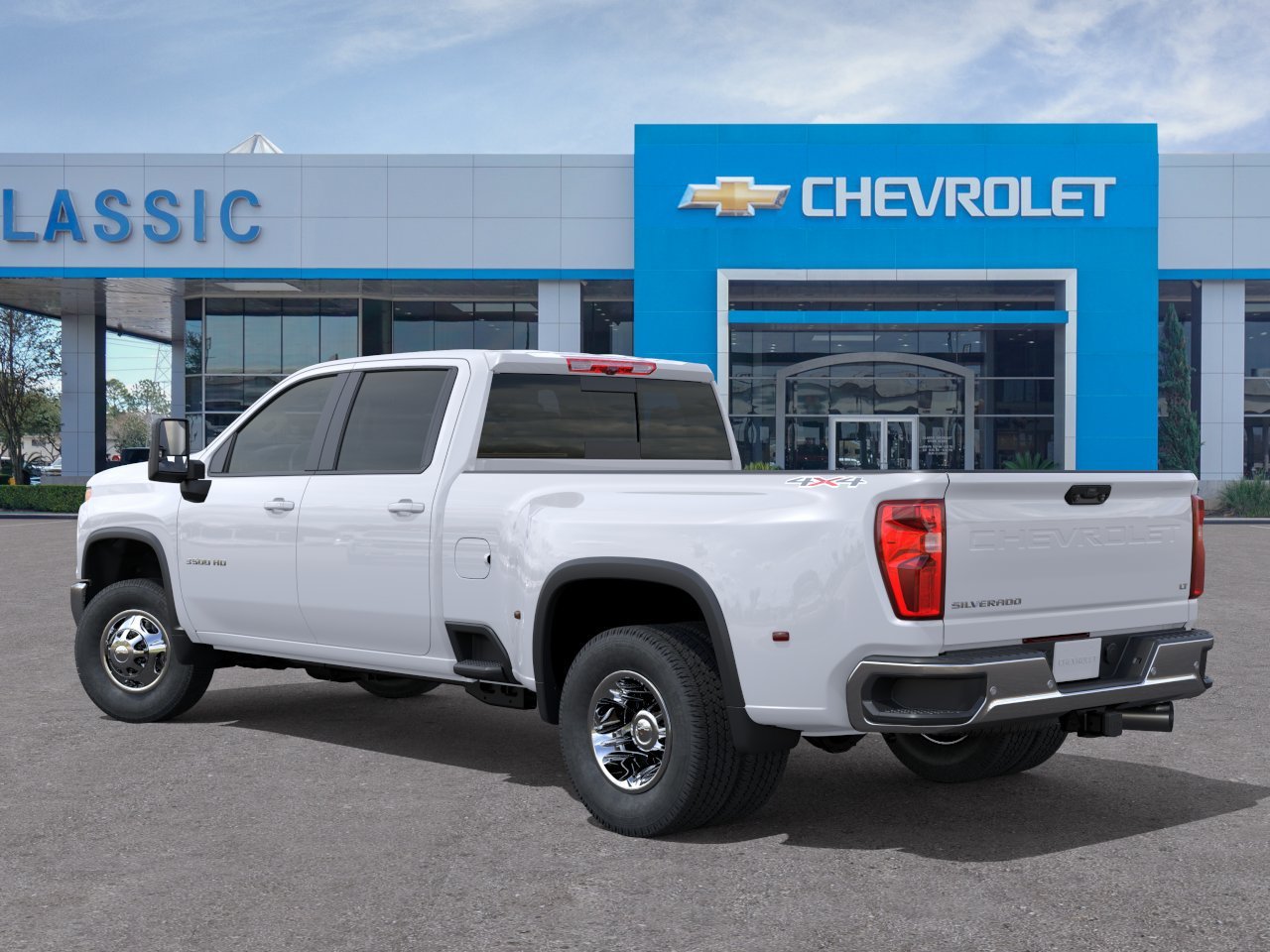 2026 Chevrolet Silverado 3500 HD LT DRW White at Classic Elite Chevrolet Hwy 6