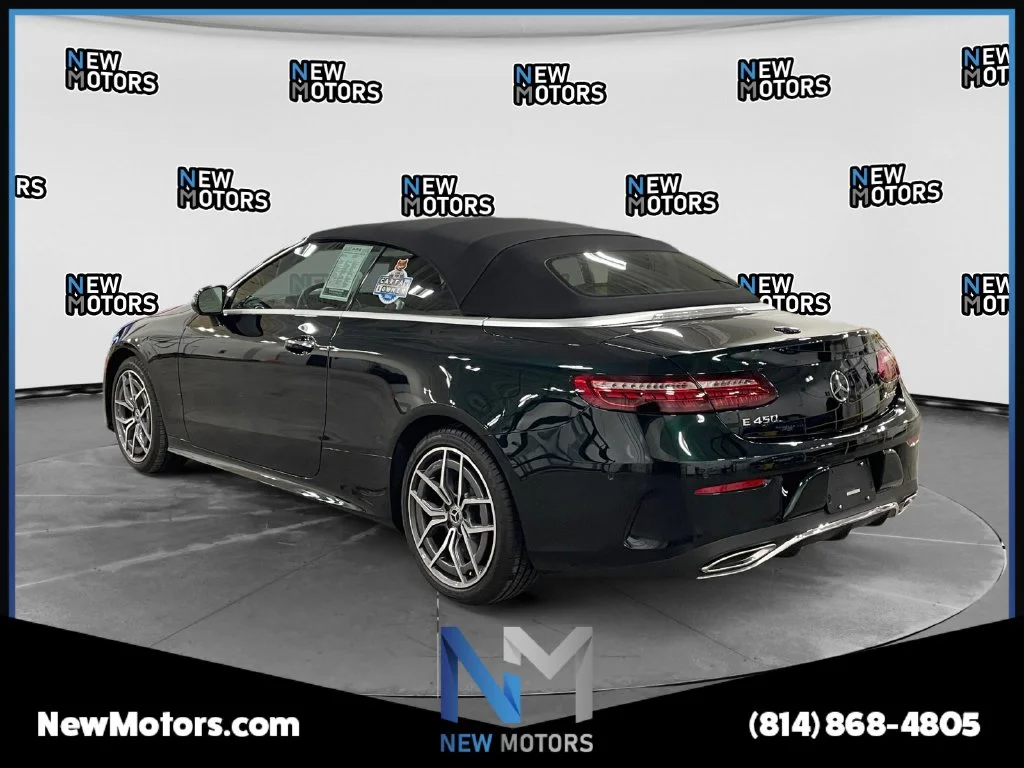 Used 2023 Emerald Green Metallic Mercedes-Benz E 450 image 3