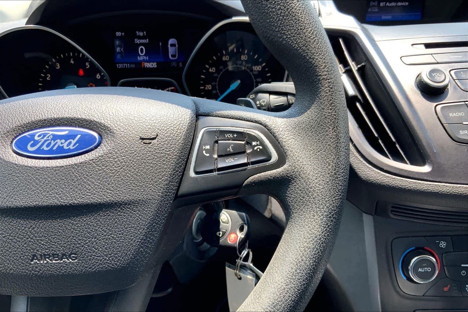 Used 2017 Lightning Blue Metallic Ford SE image 25