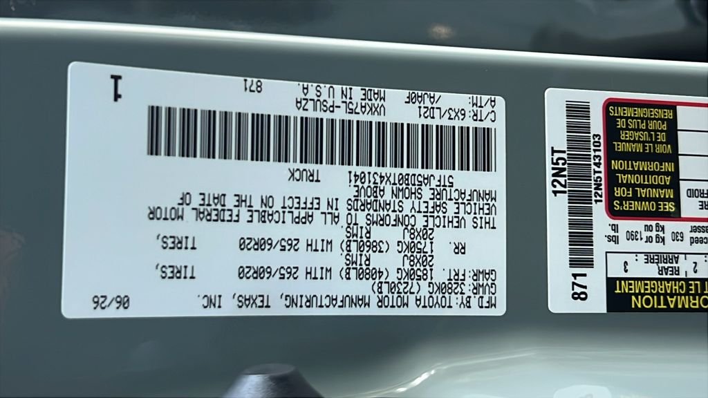 2026 Toyota Tundra Limited - Photo 25