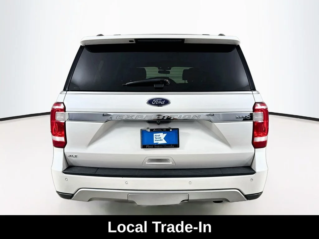 Used 2018 White Platinum Clearcoat Metallic Ford XLT image 7