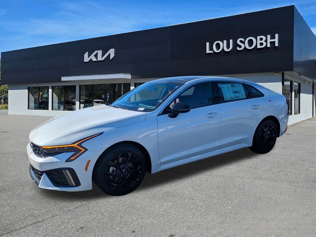 New 2026 Snow White Pearl Kia GT-Line FWD image 8