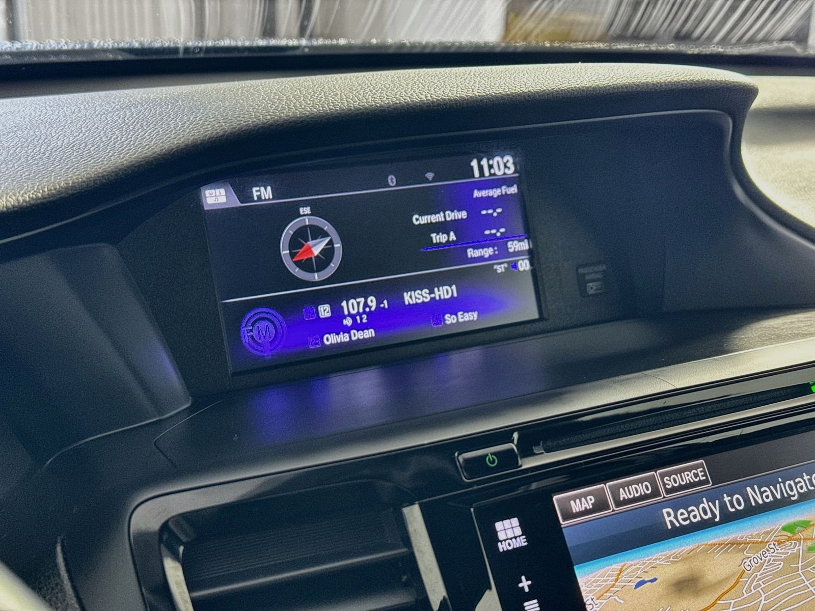 Used 2017 Blue Honda EX-L image 12
