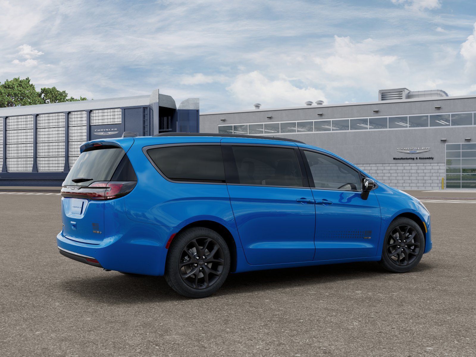 New 2027 Hydro Blue Pearl-Coat Exterior Paint Chrysler Select image 2
