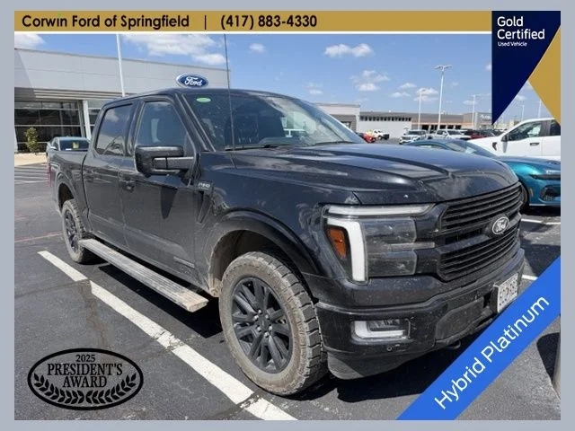 Used 2024 Agate Black Metallic Ford Platinum image 1