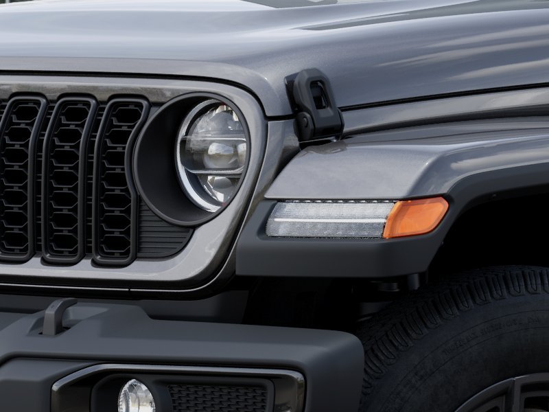 New 2025 Granite Crystal Metallic Clear-Coat Exterior Paint Jeep Sport S image 36