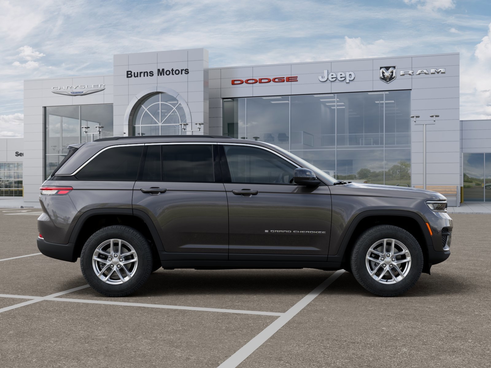New 2026 Baltic Gray Metallic Clear-Coat Exterior Paint Jeep Laredo X image 21