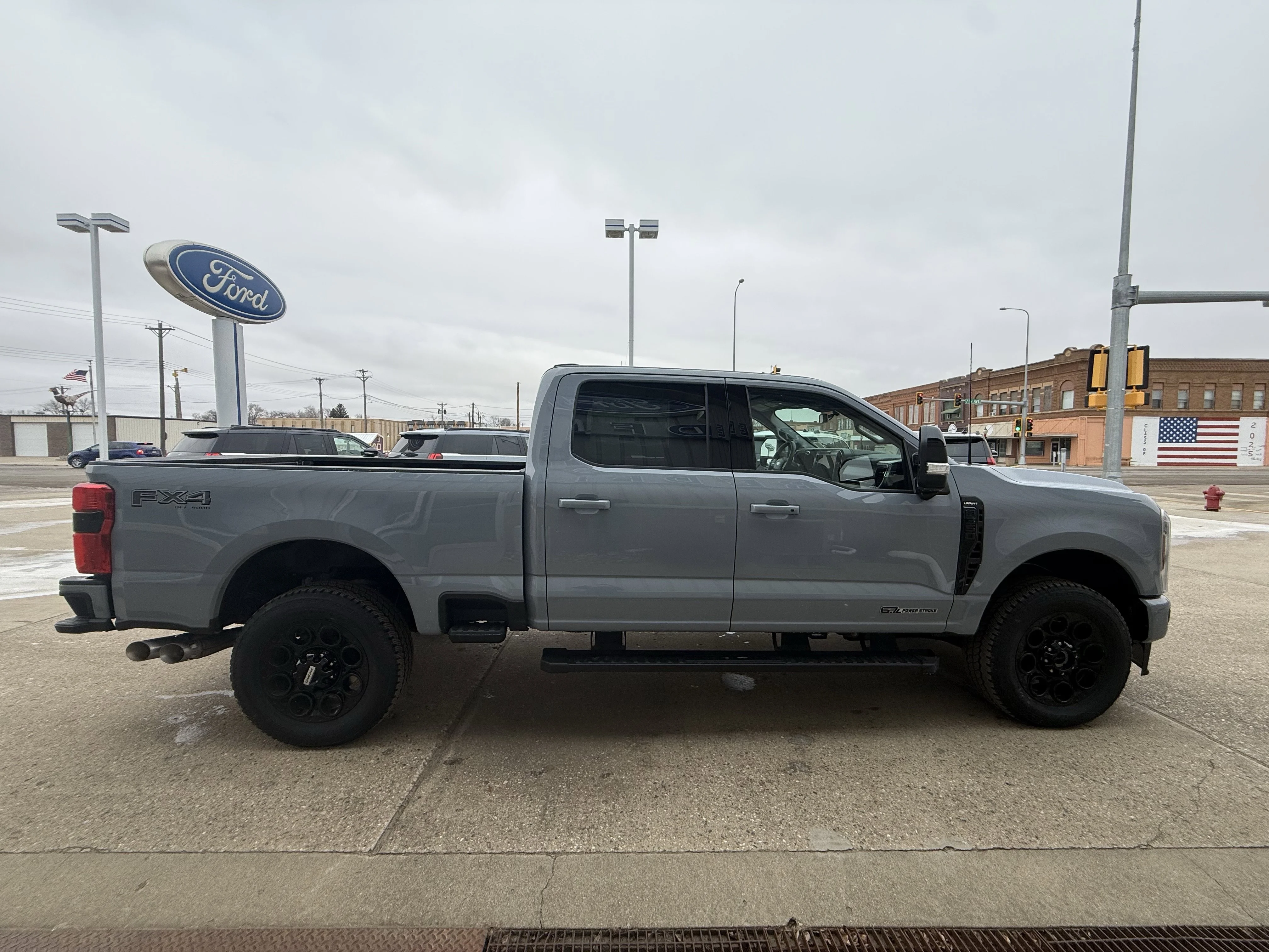 New 2026 Glacier Gray Metallic Tri-Coat Ford F-350® Lariat® image 6