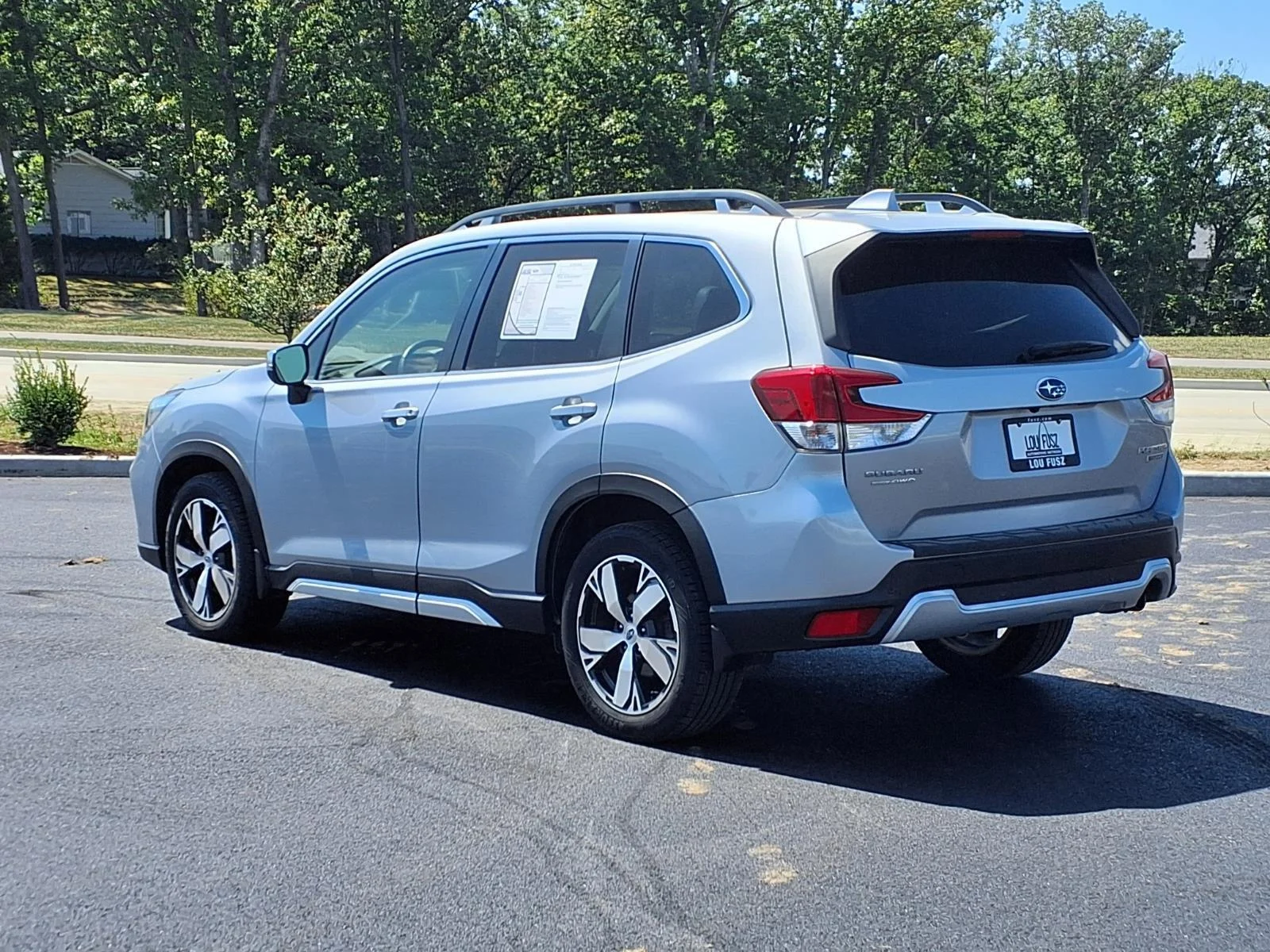 Used 2020 Ice Silver Metallic Subaru Touring image 3