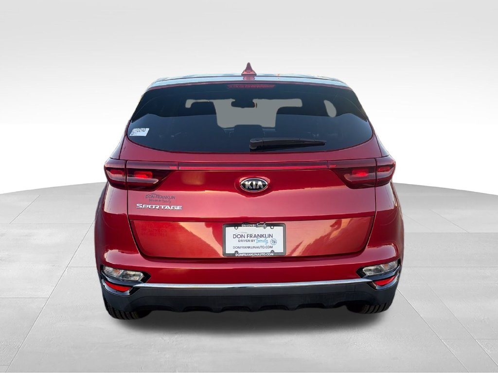 Used 2020 Red Kia LX image 4