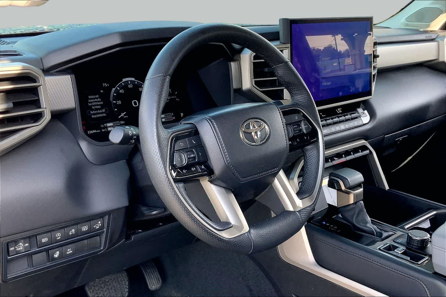 Used 2024 Midnight Black Metallic Toyota Limited image 18