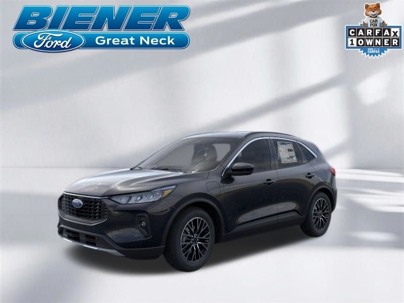 Used 2025 Agate Black Metallic Ford Plug-in Hybrid image 1