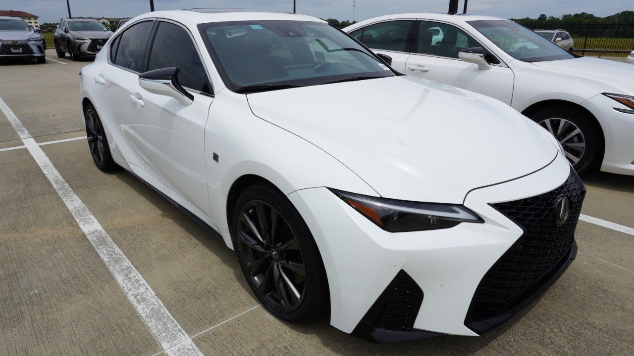 Certified Used 2025 White Lexus IS 350 F SPORT Design image 3