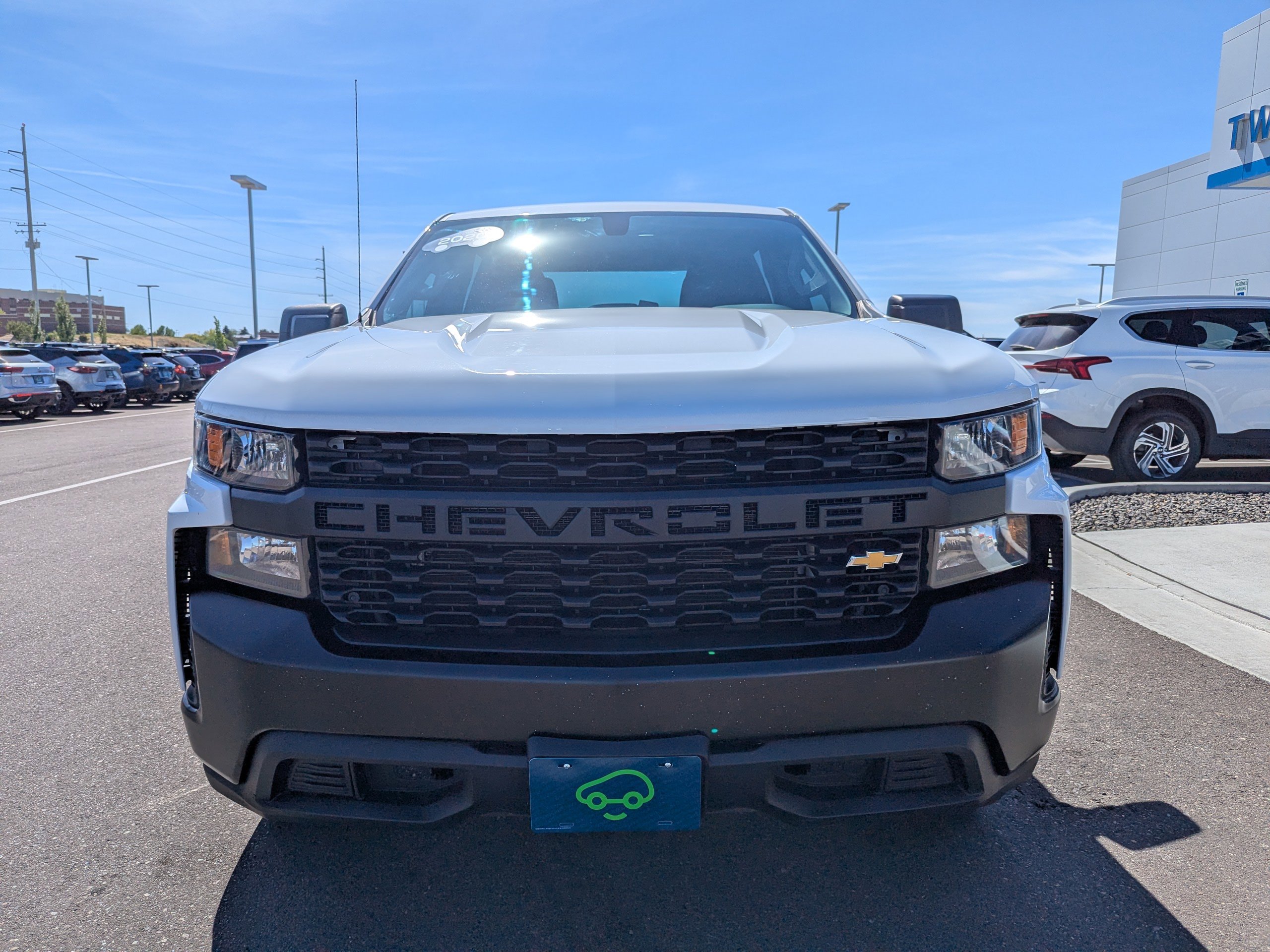 Certified Used 2020 SUMMIT WHITE Chevrolet Work Truck image 5