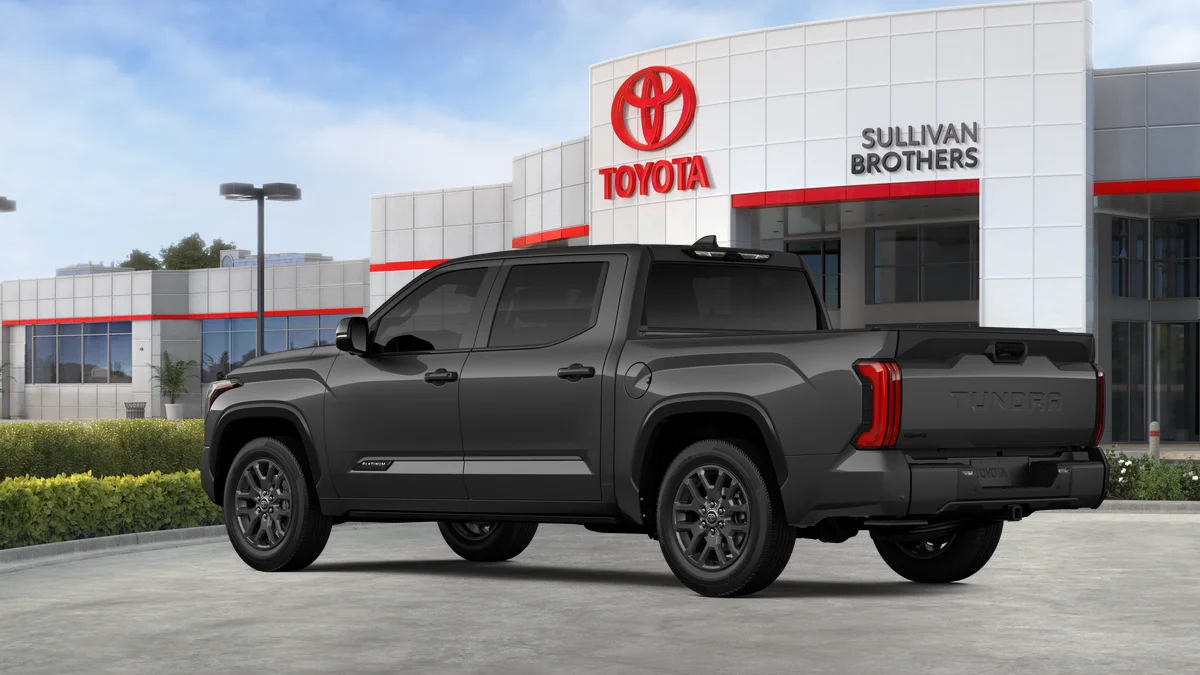 New 2026 Magnetic Gray Metallic Toyota Platinum image 6