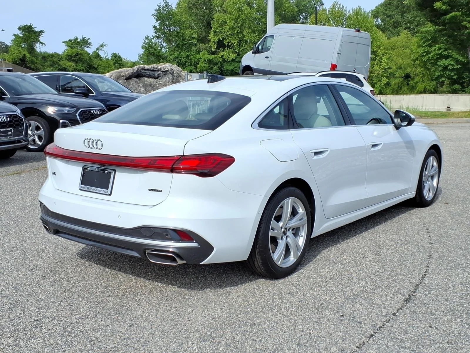 New 2026 Glacier White Metallic Audi Prestige image 6